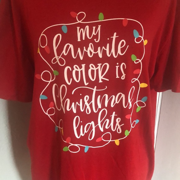 Ladies Holiday Tshirt - Size XXL - Picture 2 of 6
